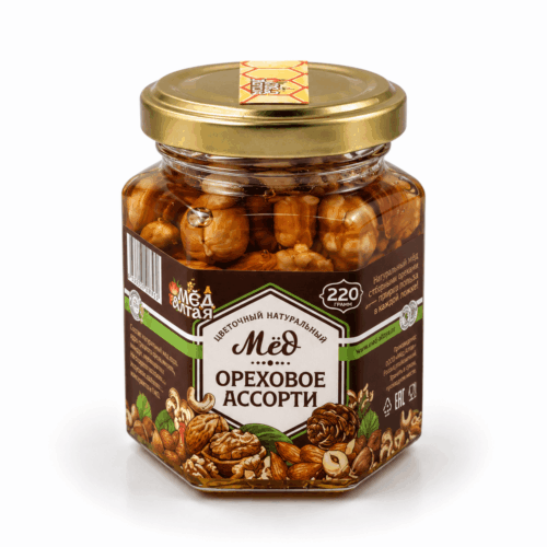 Медово-Ореховое Ассорти 220 г