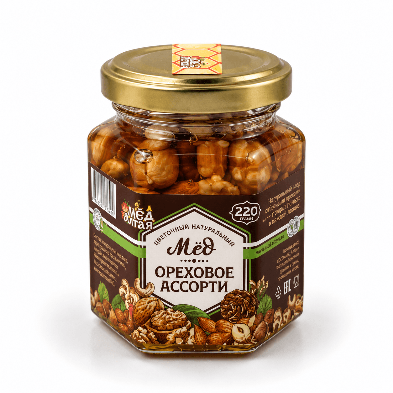 Медово-Ореховое Ассорти 220 г Медово-Ореховое Ассорти 220 г